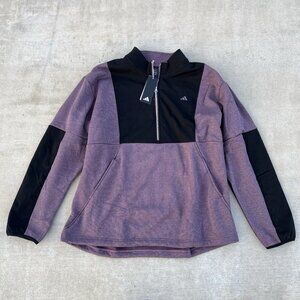Adidas Mens XL Go-To DWR Half Zip Pullover Golf Sweatshirt NWT